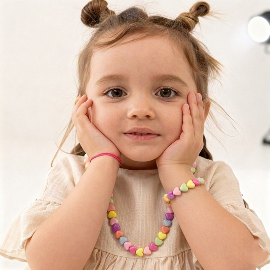 Colorful Hearts Jewelry