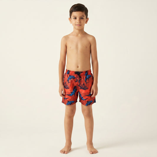 Shark Attack Kids Swim Shorts