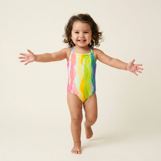 Rainbow Waves Swimsuit