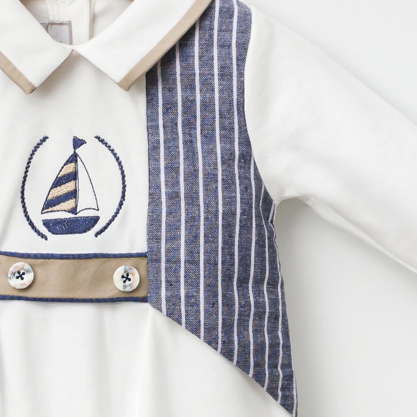 "رومبير إسباني أنيق للصغار - ملابس صيفية ناعمة وجيدة التهوية"