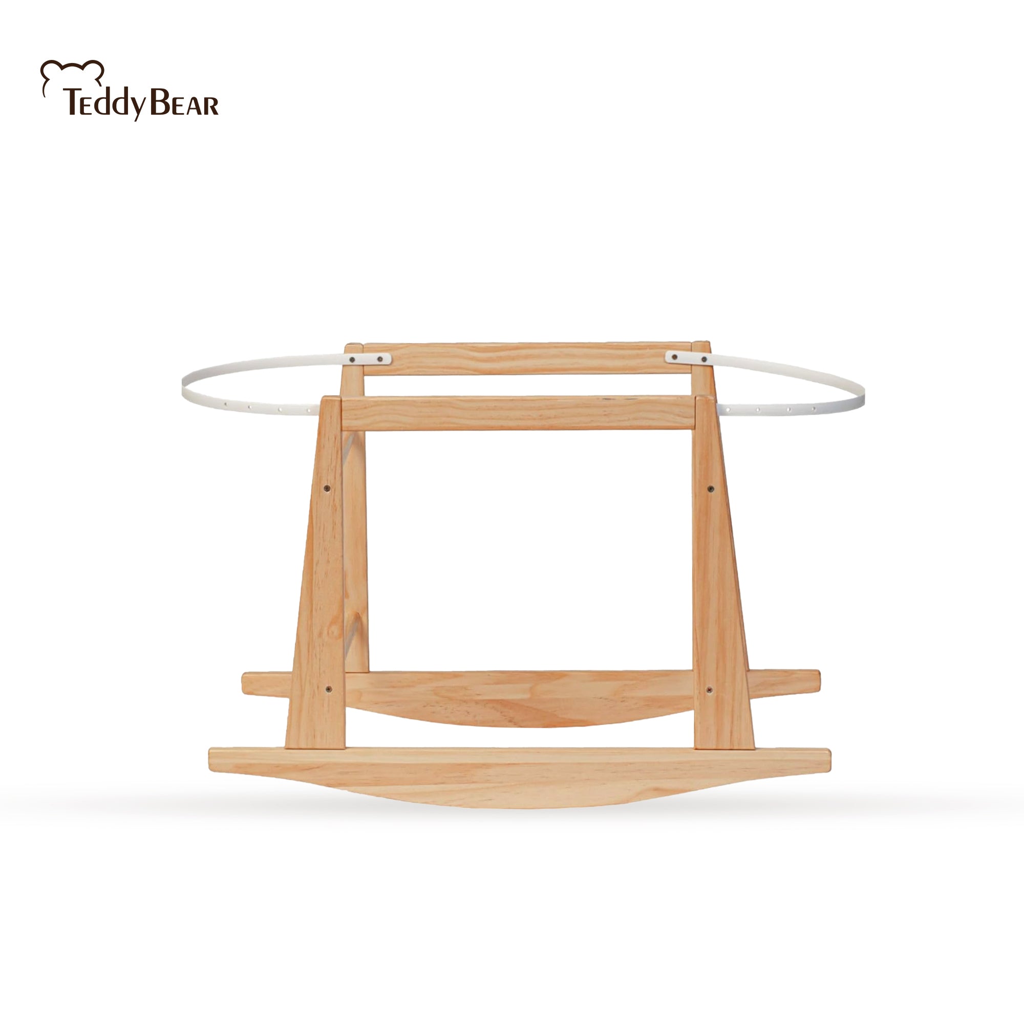 Classic Wicker Moses Basket with Rocking Stand