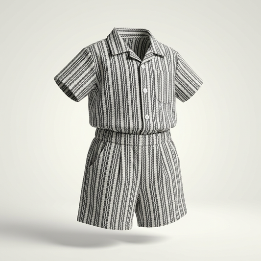 Monochrome Ripple Set