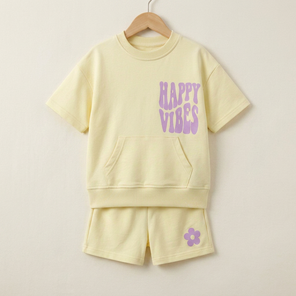 Happy Vibes Girls Set