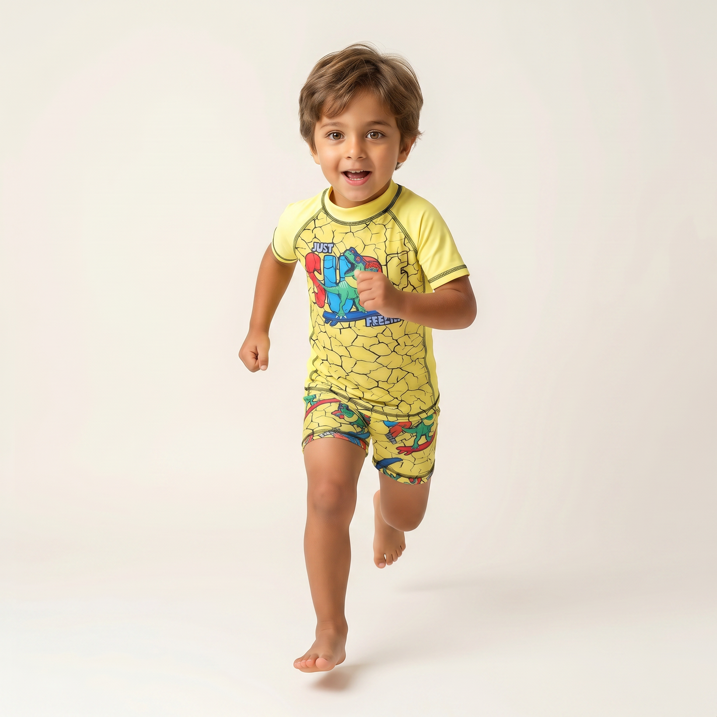 Dino Surf Two-Piece Swim Set