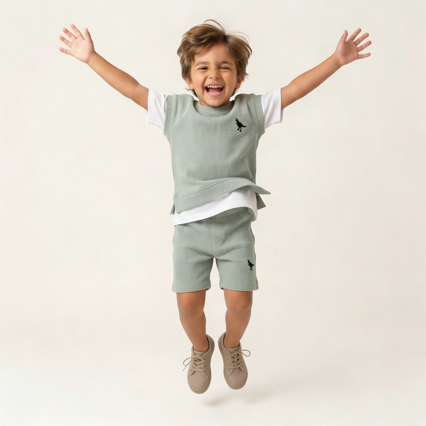 Sage Minimalist Layered Set