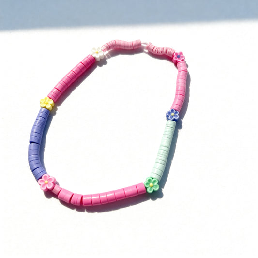 Colorful Flower Necklace