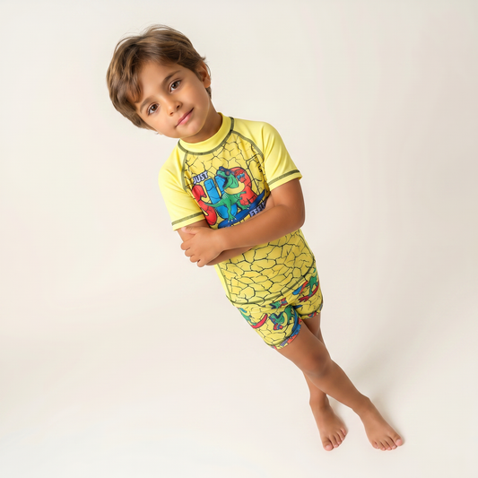 Dino Surf Two-Piece Swim Set