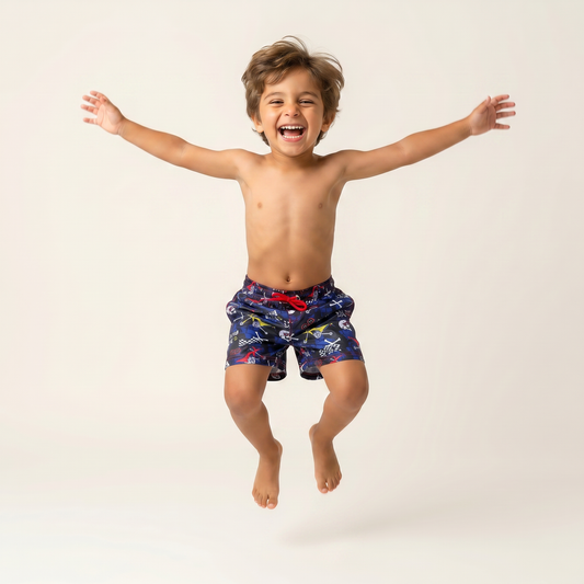 Crazy Bones Swim Short