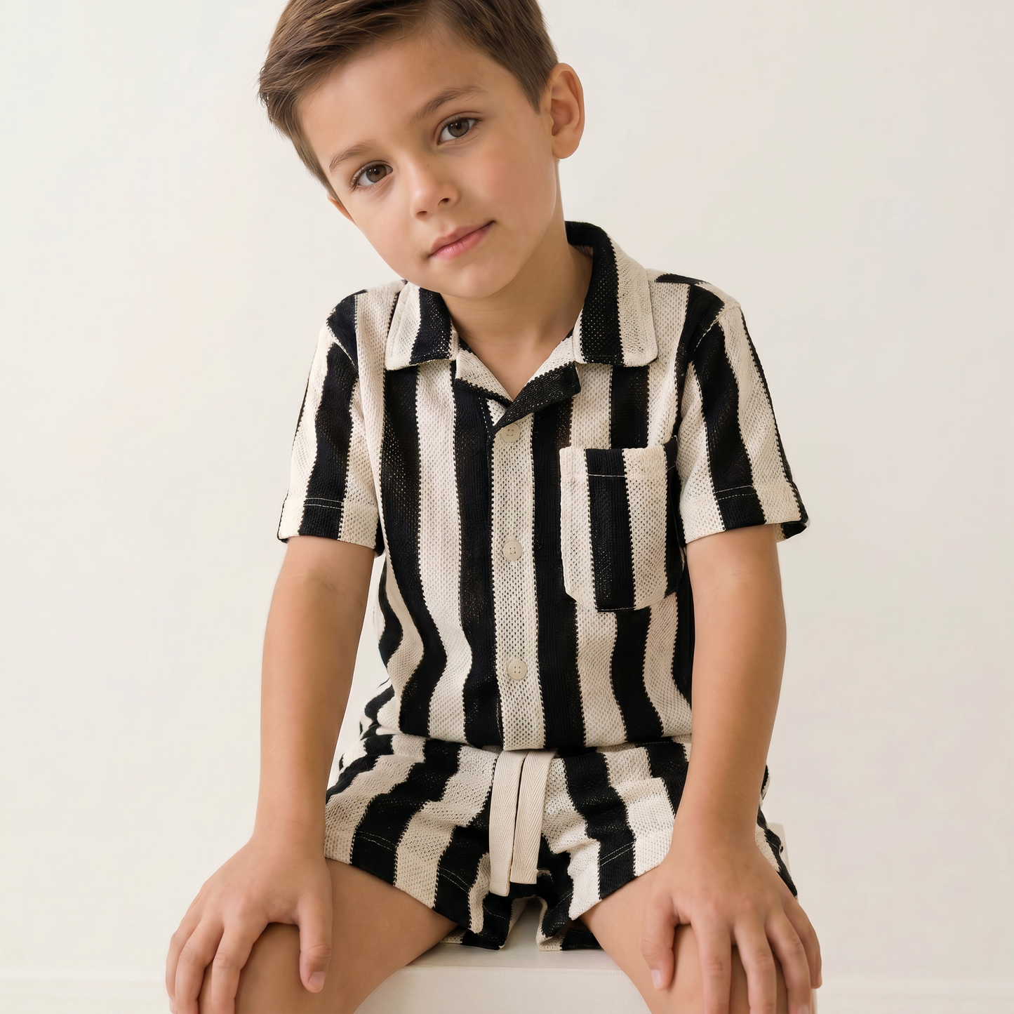 Retro Stripe Resort Set