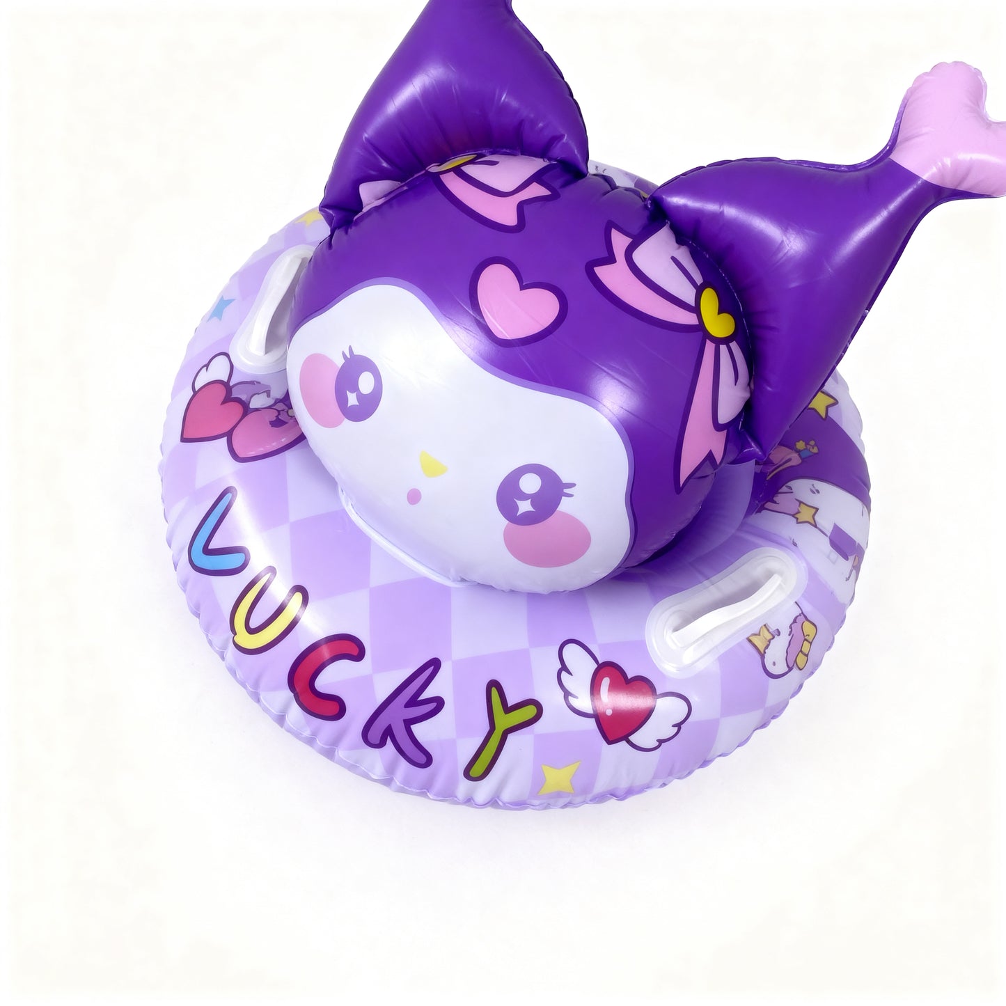 Kuromi kids swimming float boat