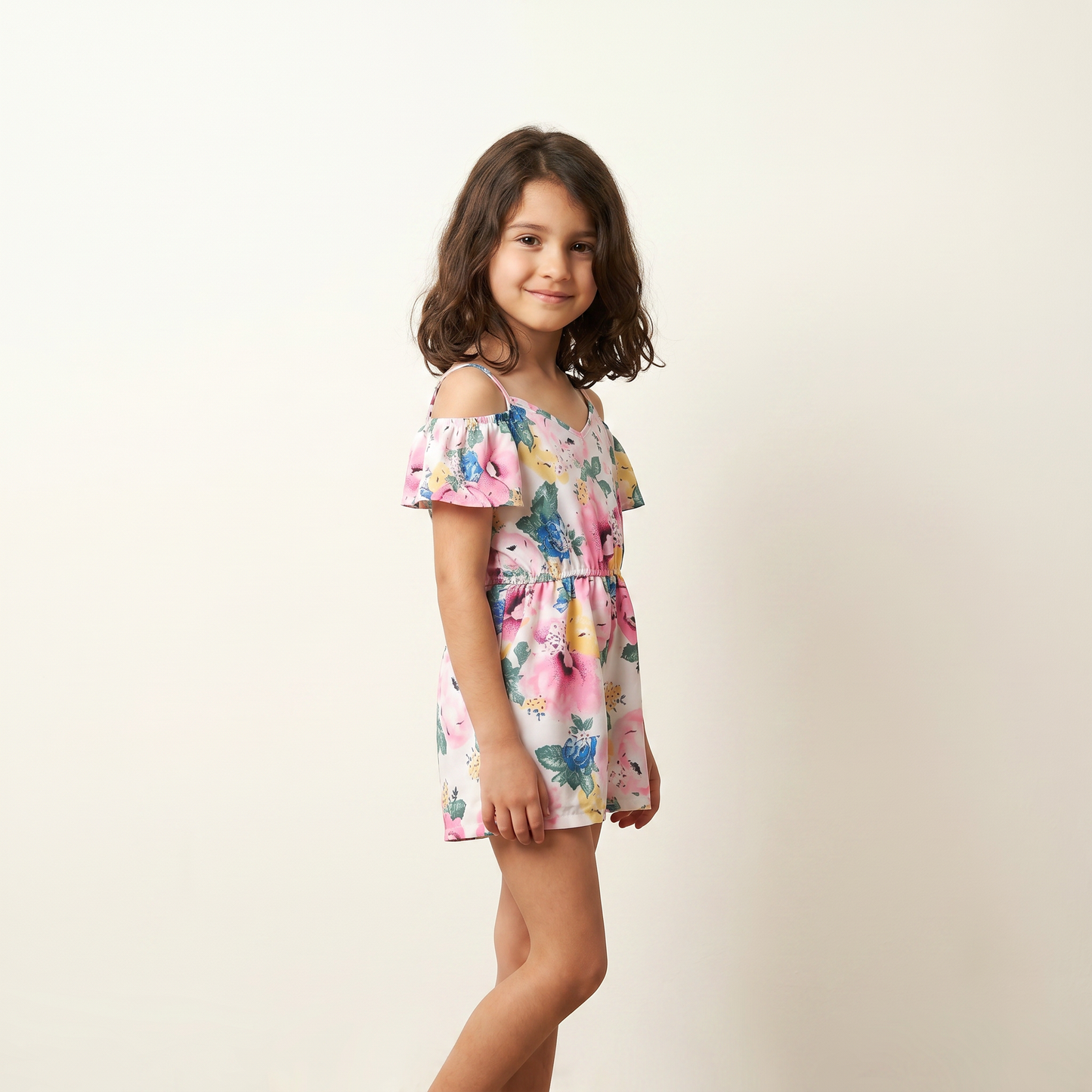 Floral Overall Set