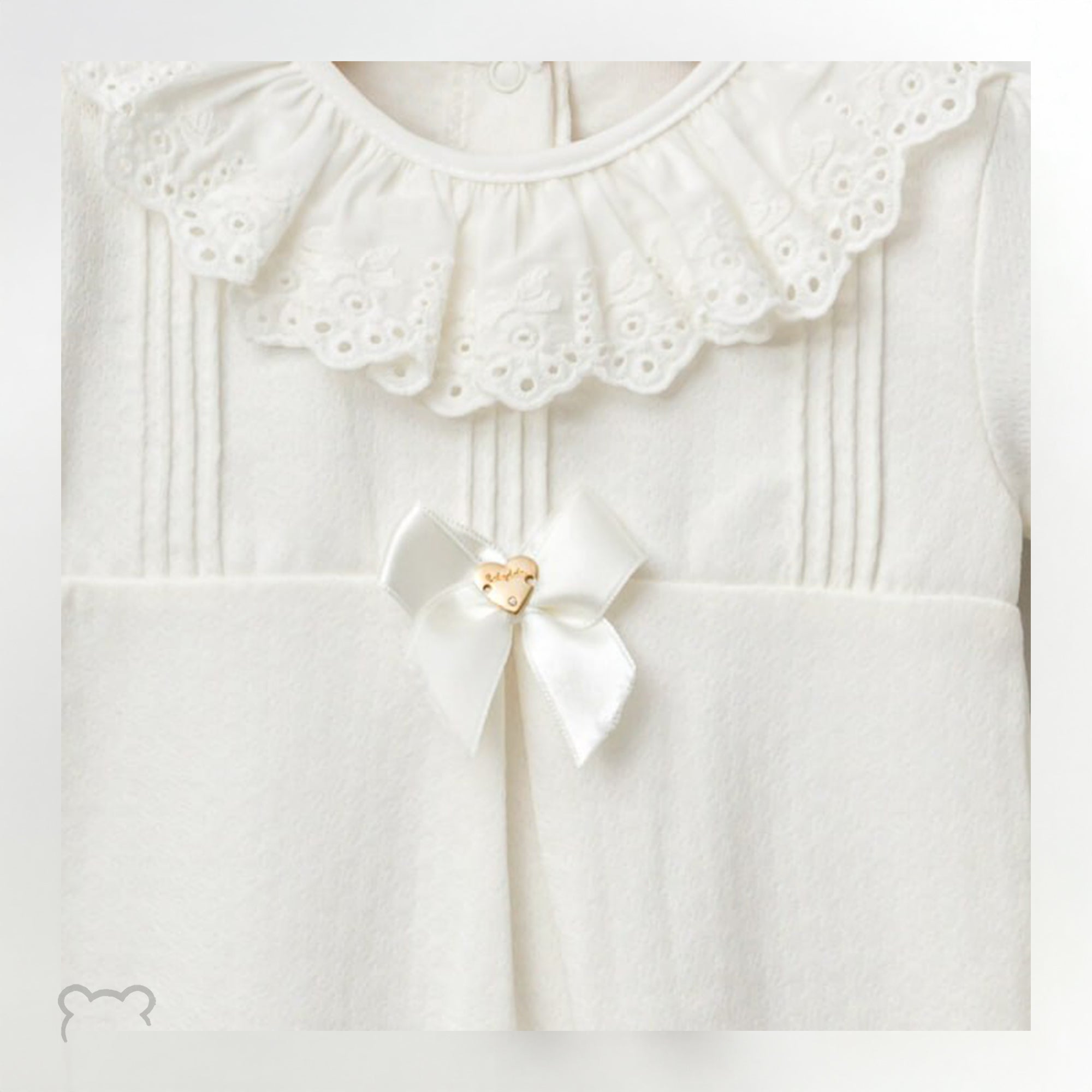 Premium Bow Cotton Romper