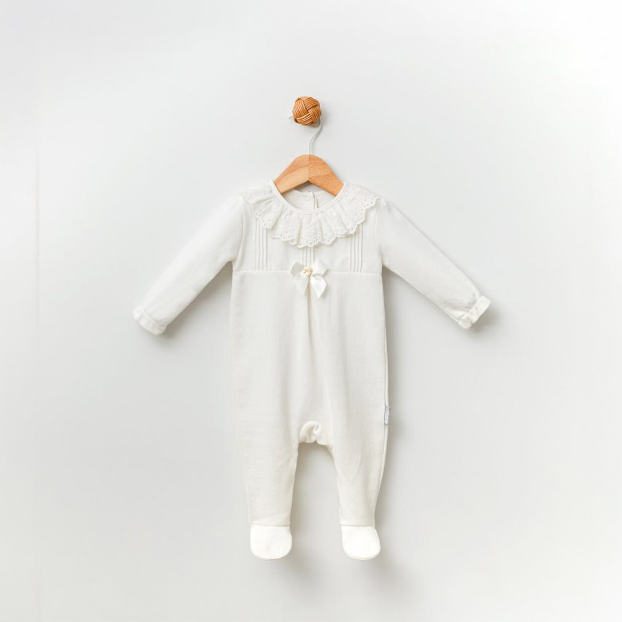 Premium Bow Cotton Romper