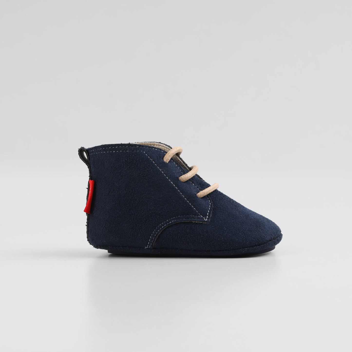 Teddy bear Baby boy navy blue Boots