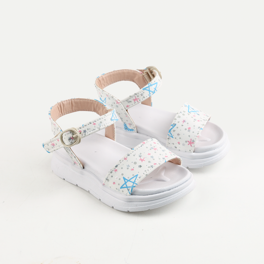 Star girls sandal White color ✨