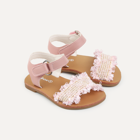 Charming pink baby sandal