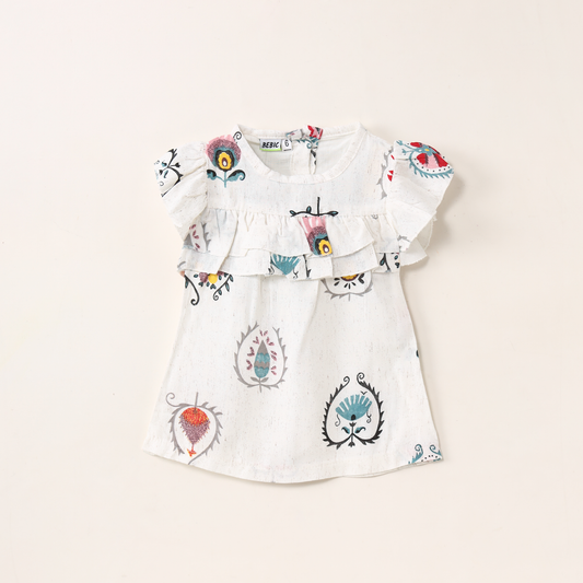 "Cute Baby Girl Dress - Colorful