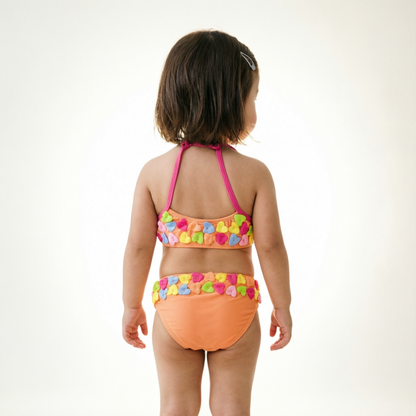 Sweetheart Candy Colored Swimsuit