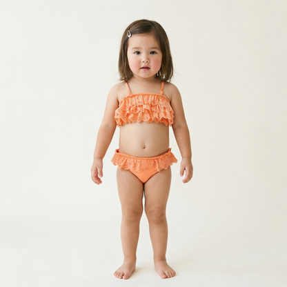 Cute Peach Swimsuit