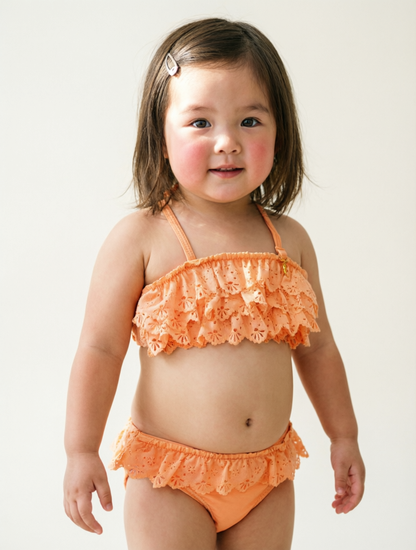 Cute Peach Swimsuit