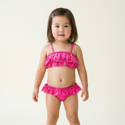 Pink Ruffle Set