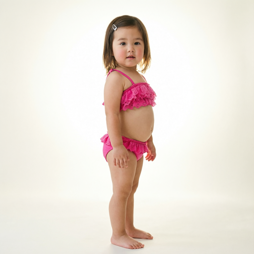 Pink Ruffle Set