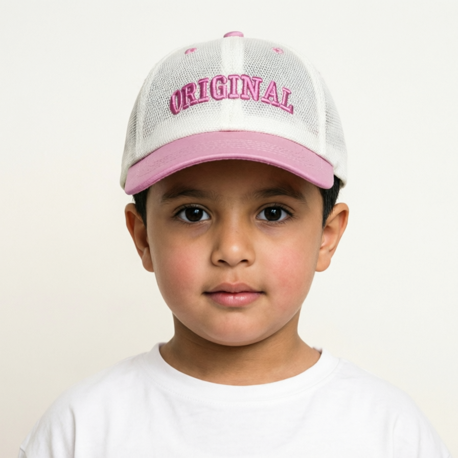 Original Pink Varsity Mesh Cap