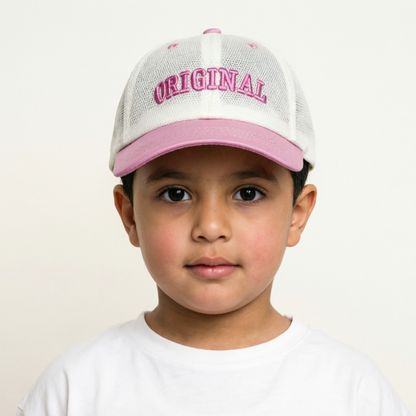 Original Pink Varsity Mesh Cap
