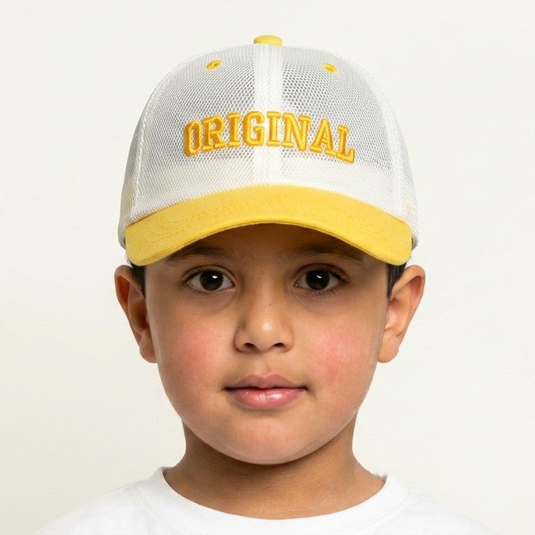 Original Yellow Varsity Mesh Cap