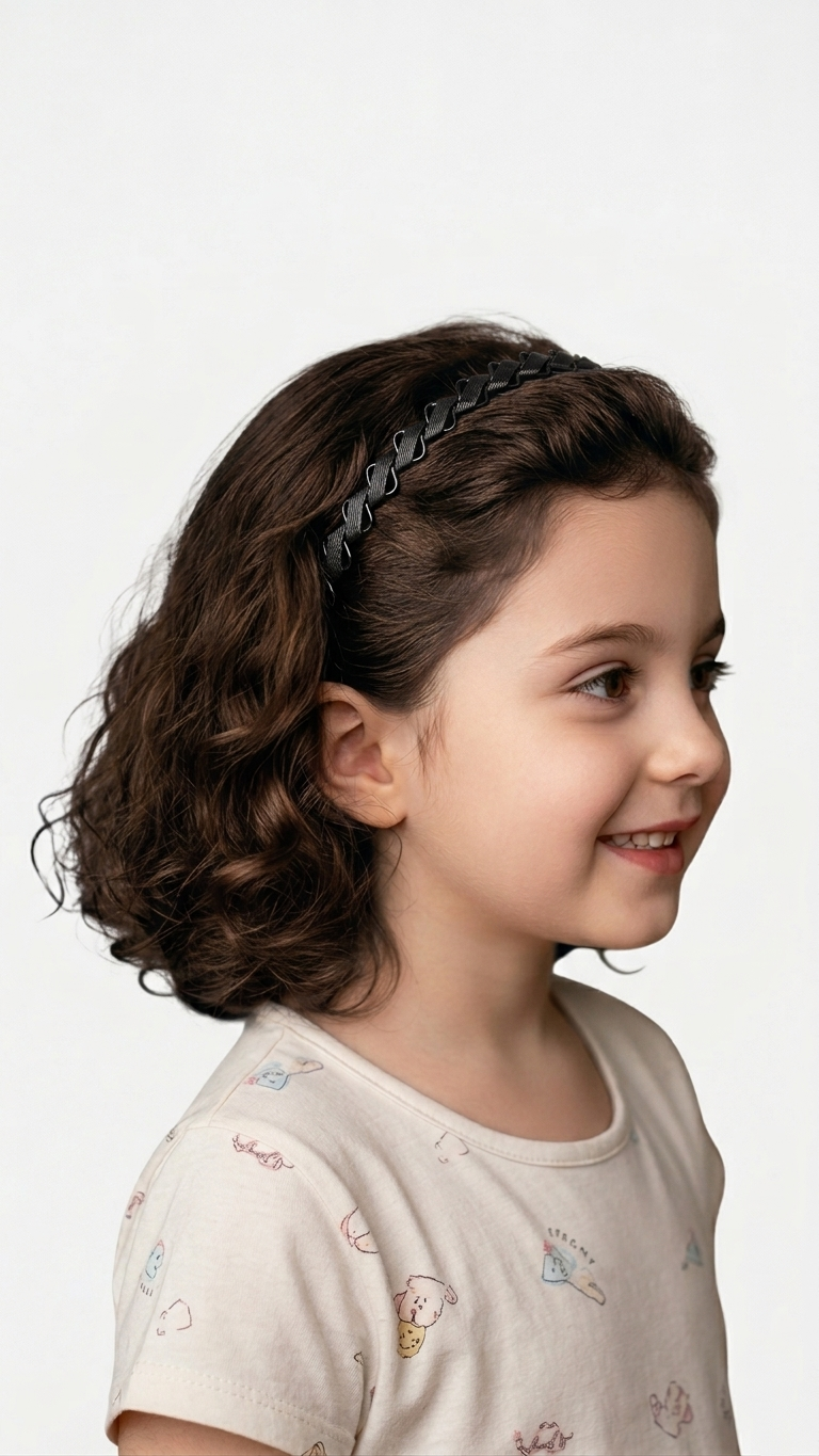 Black Zigzag Headband