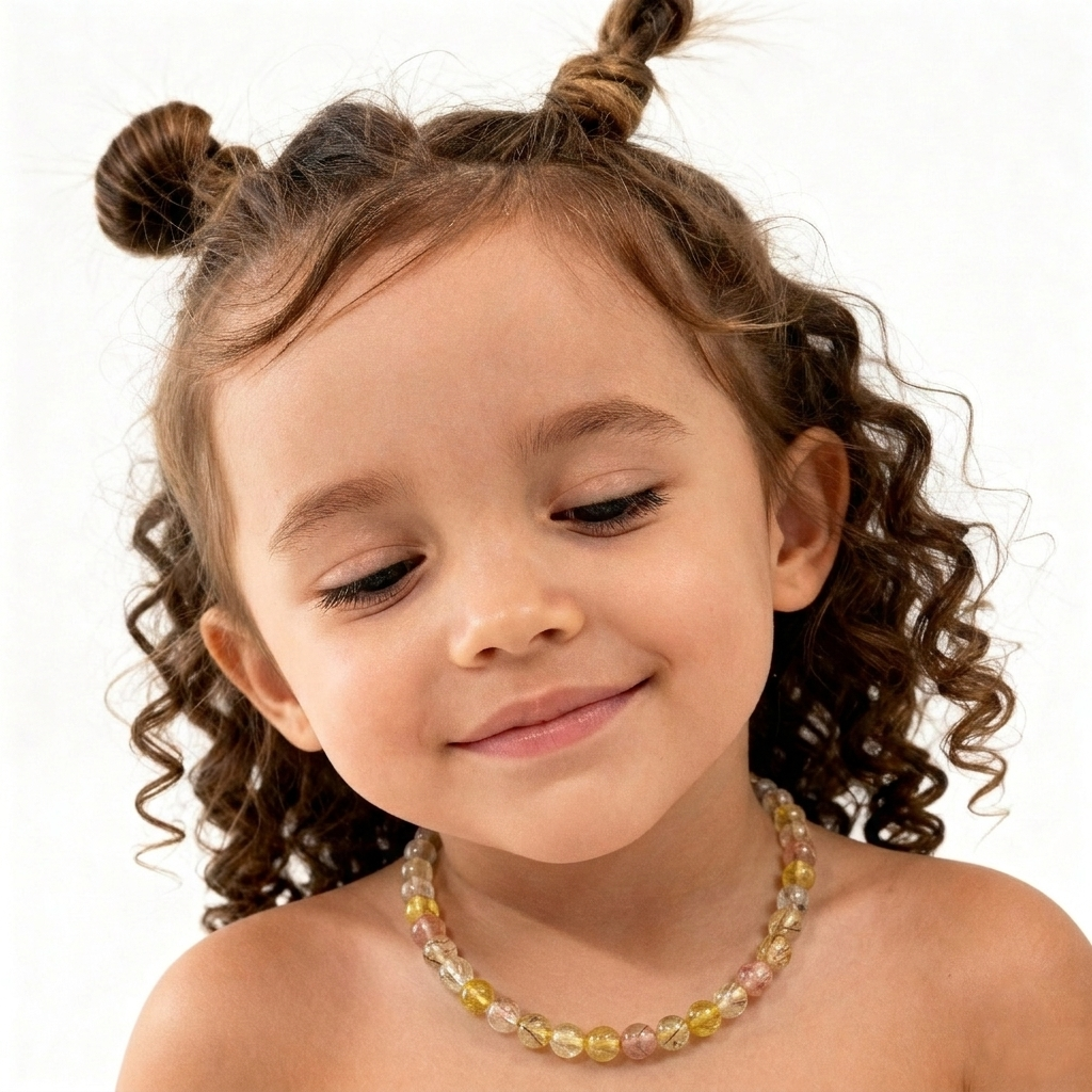 Golden Sunstone Beaded Necklace