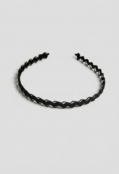 Black Zigzag Headband