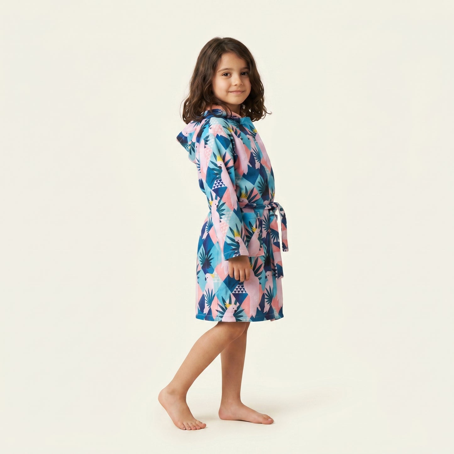 Tropical Paradise Kids Beach Robe