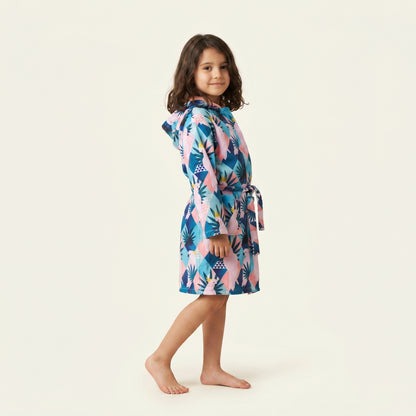 Tropical Paradise Kids Beach Robe