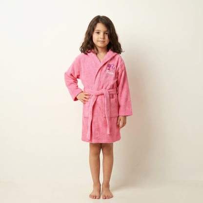 Pink Princess Kids Beach Robe