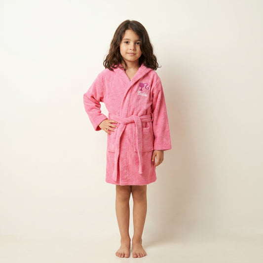 Pink Princess Kids Beach Robe