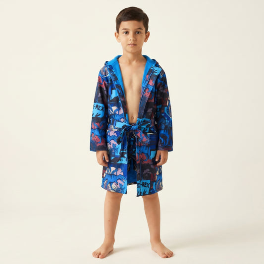 Dino Explorer Kids Beach Robe