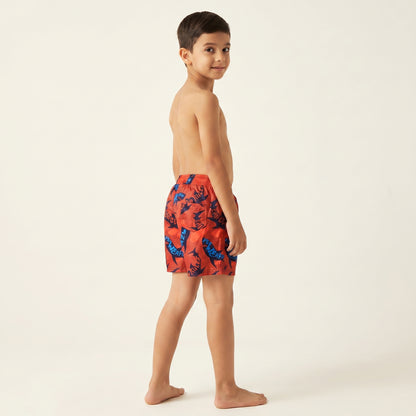 Shark Attack Kids Swim Shorts