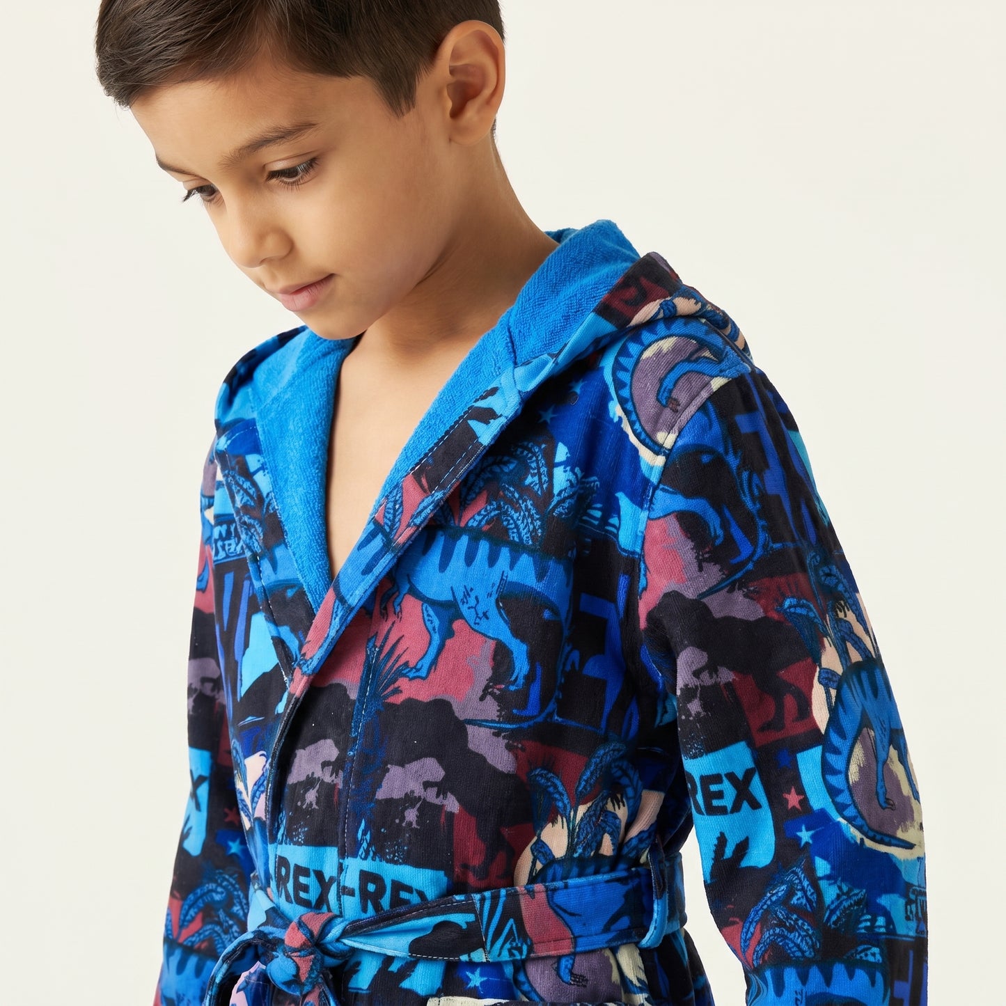 Dino Explorer Kids Beach Robe