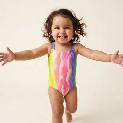 Sweet Sorbet Wave Swimsuit
