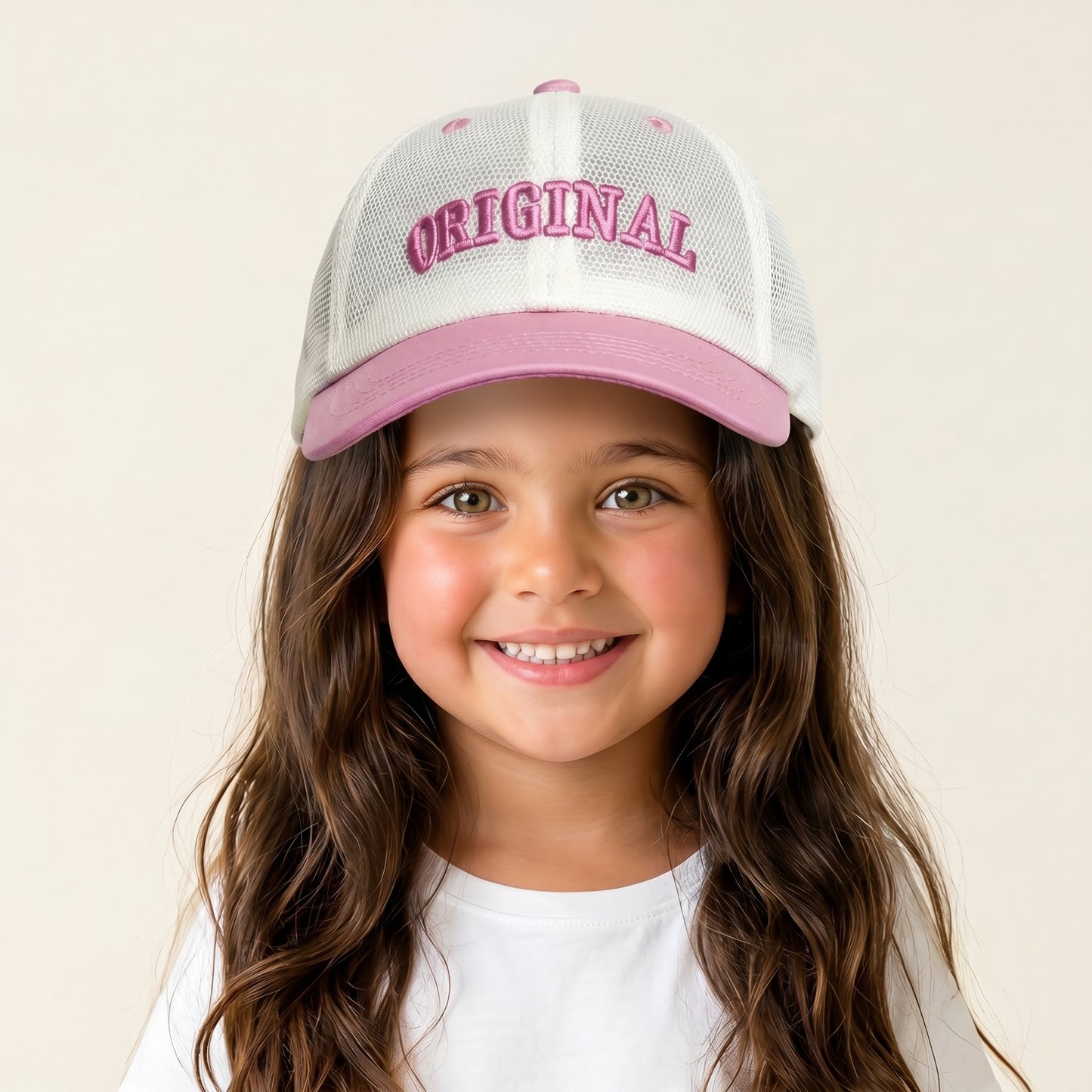 Original Pink Varsity Mesh Cap