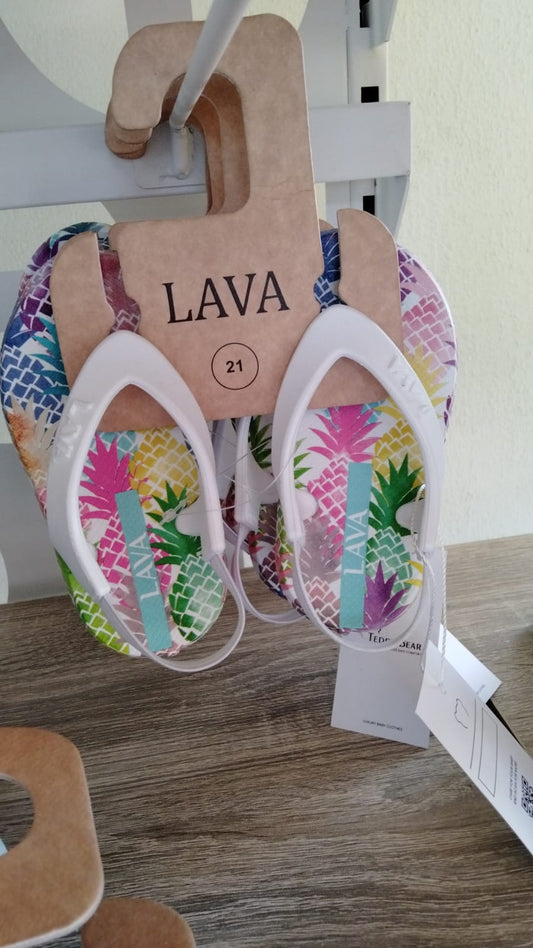 LAVA Kids Tropical Pineapple Flip Flops (Copy)