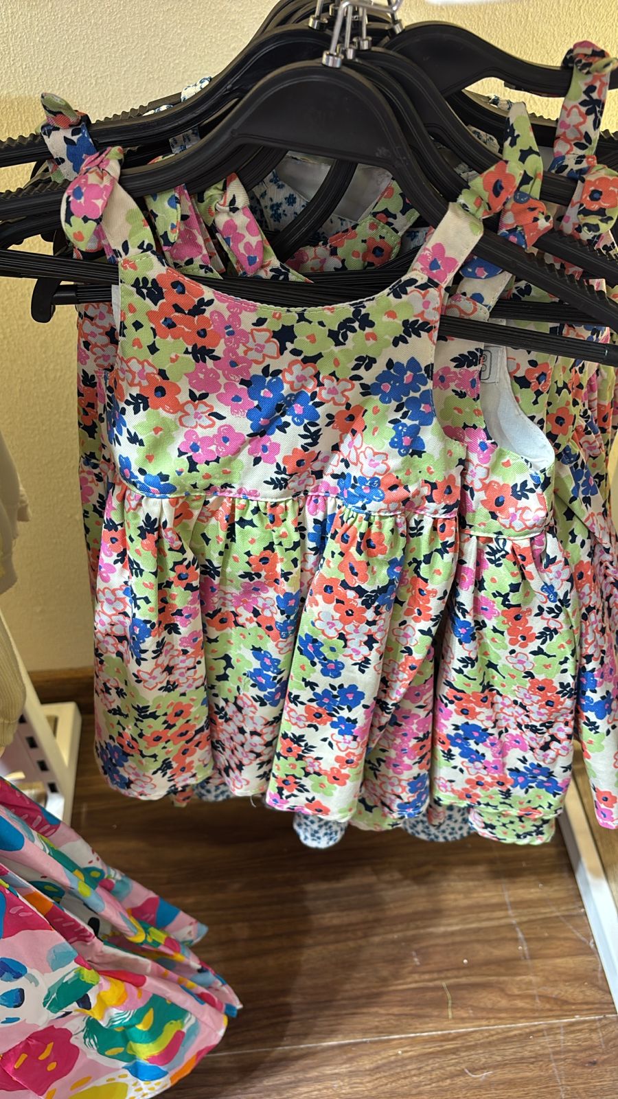 Bright Botanical Empire Dress (Copy)