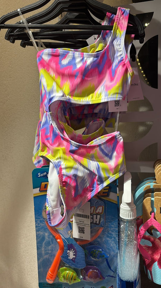 Colorful Cutout Swimsuit (Copy)