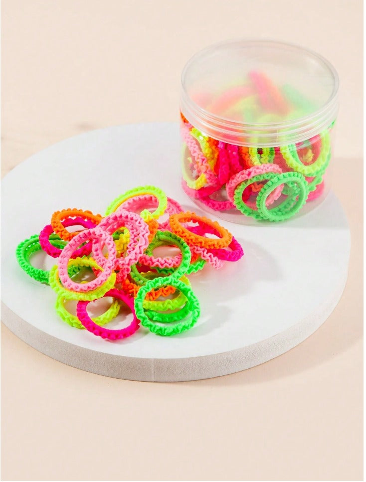 Rainbow Pop Hair Ties