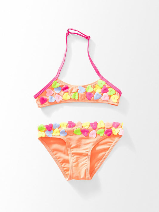 Sweetheart Candy Colored Swimsuit.