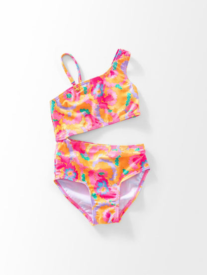 Tropical Bloom Premium Swimsuit.