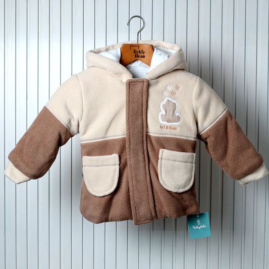 Teddy bear Baby Boy bear Jacket camel color