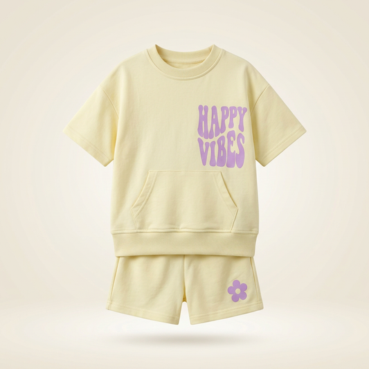 Happy Vibes Girls Set