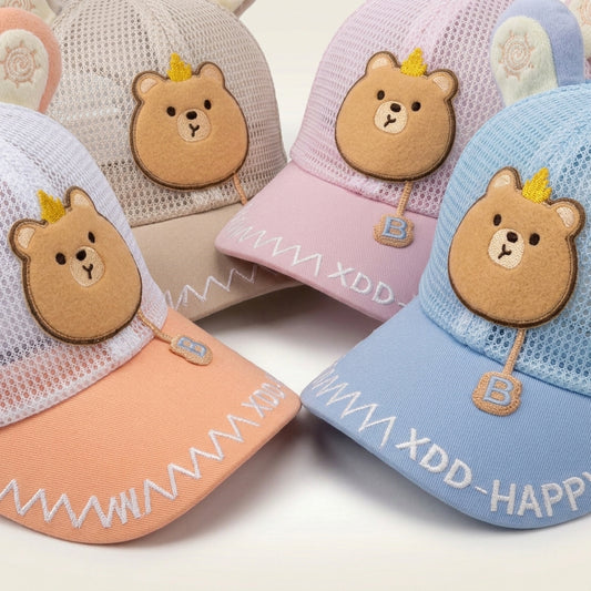 Happy Bear Mesh Cap